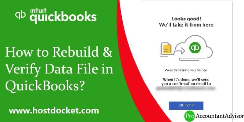 How to Rebuild-Verify Data File in QuickBooks-Pro-Accountant-Advisor