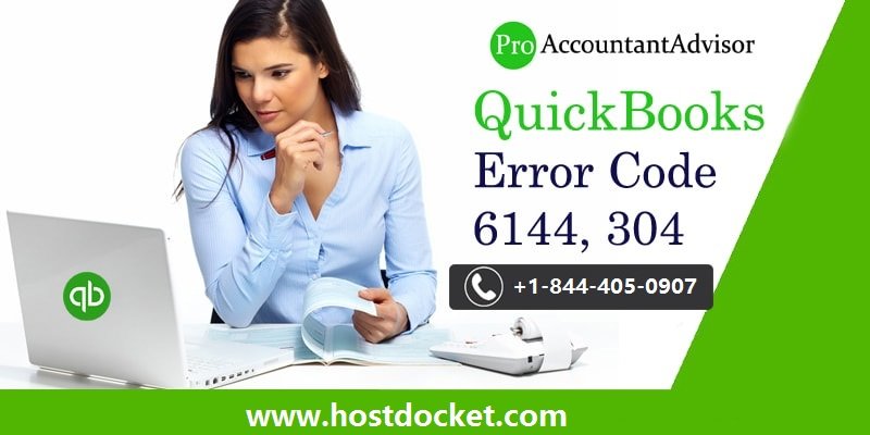 QuickBooks Error Code 6144-304