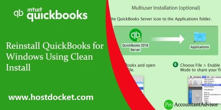 Reinstall QuickBooks for Windows Using Clean Install