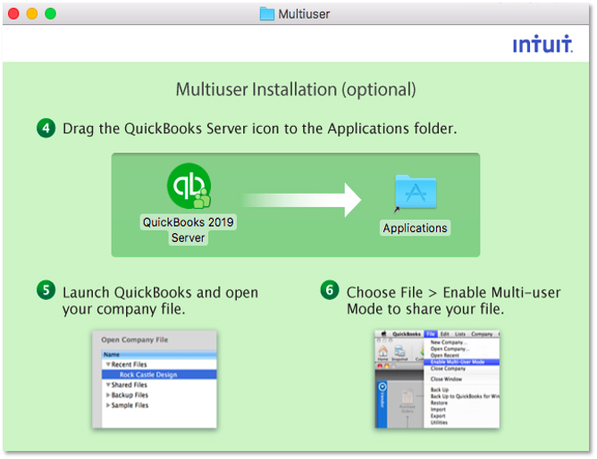 set up multi user in quickbooks for mac