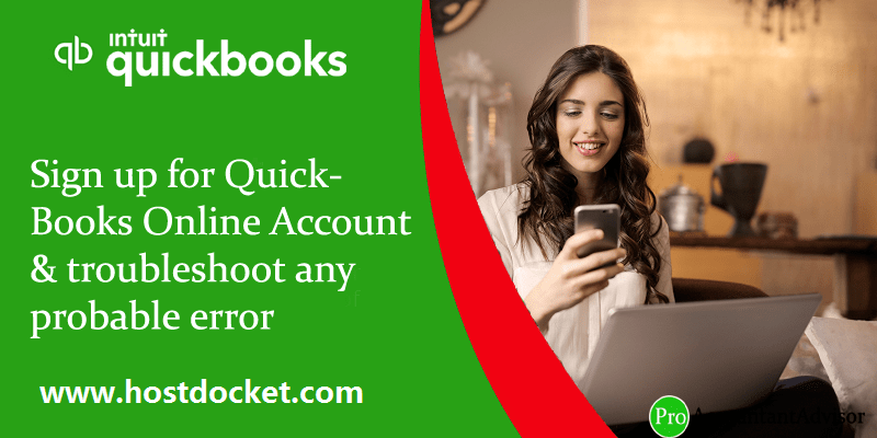 Sign up for QuickBooks Online Account & troubleshoot any probable error - Featured Image